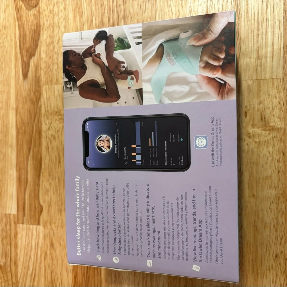 Owlet Baby Sleep Monitor Sock - Mint